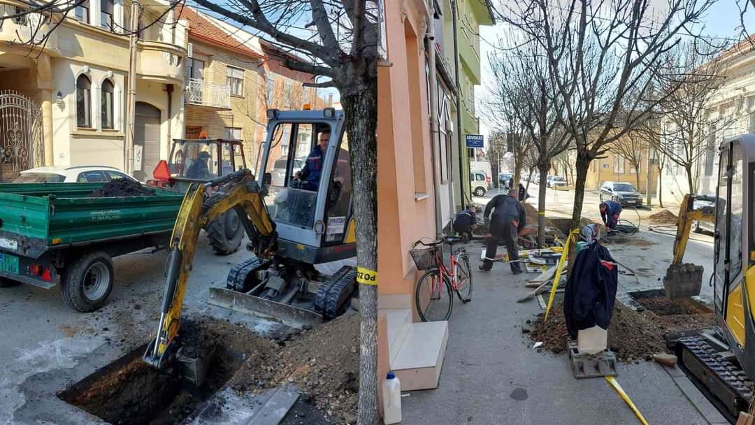 JKP "Drugi oktobar" : Apel vozačima da obrate pažnju zbog aktuelnih radova u ulici Ive Milutinovića
